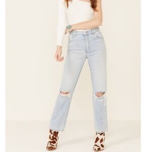 Rollas Jean High Rise Straight